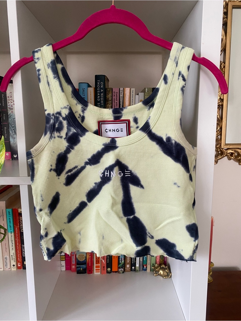 CHNGE Tie-Dye Crop Top